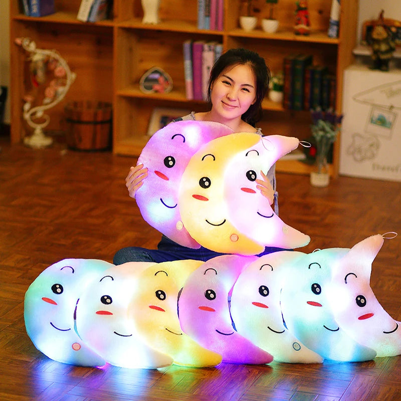 Luminous Pillow Soft Stuffed Glowing Led Light Toy For Kids