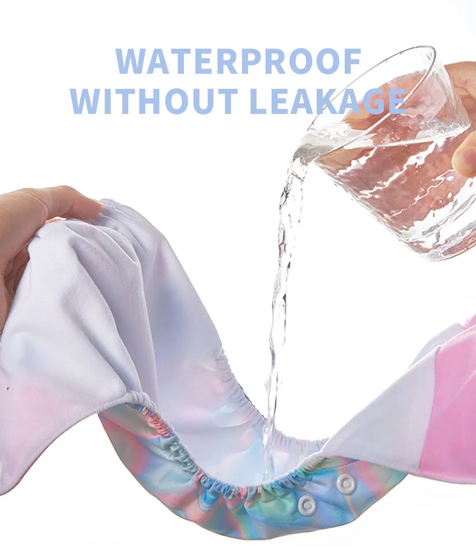 4Pcs/Set Eco-Friendly Cloth Diapers