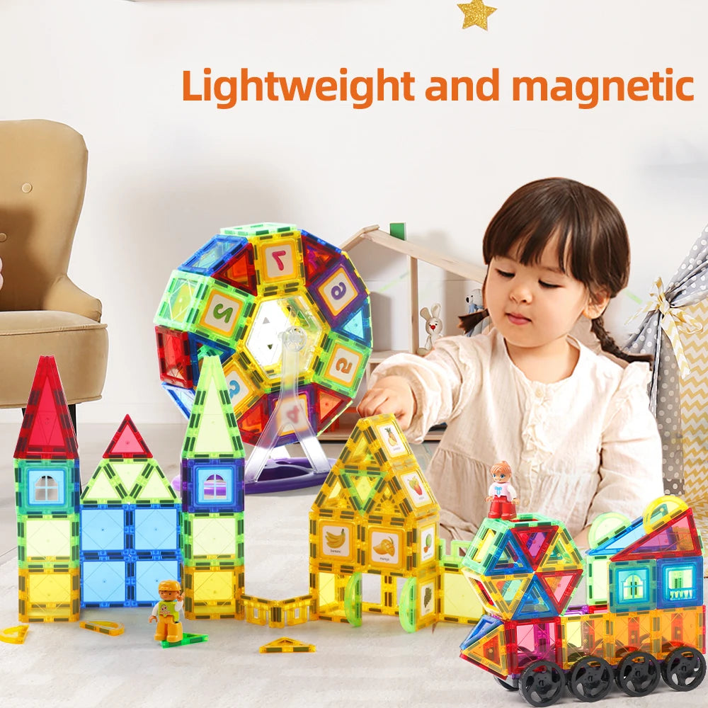 Magnetic Designer Construction Set For Kids