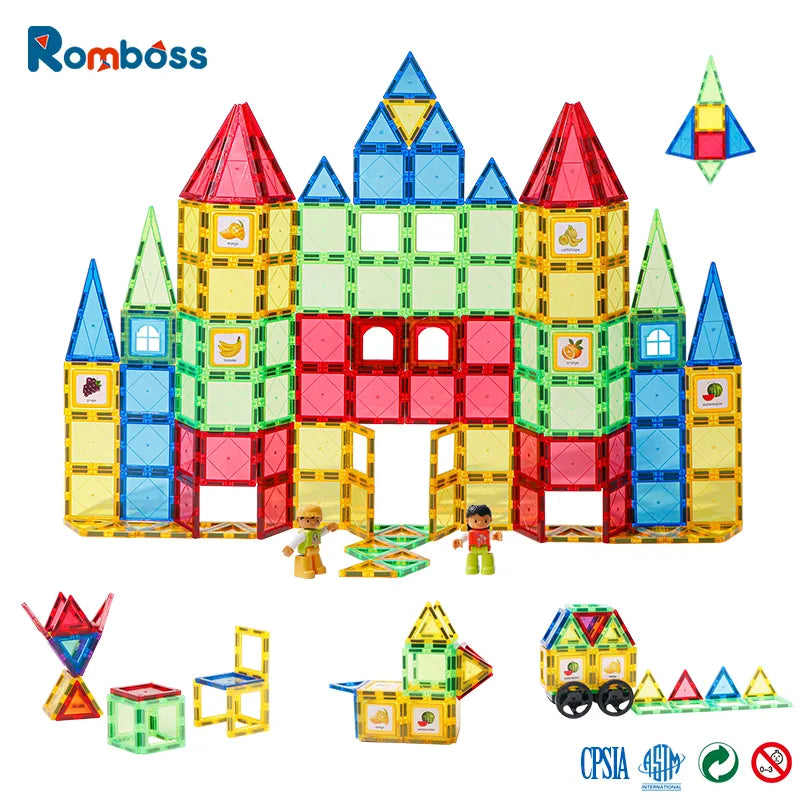 Magnetic Designer Construction Set For Kids