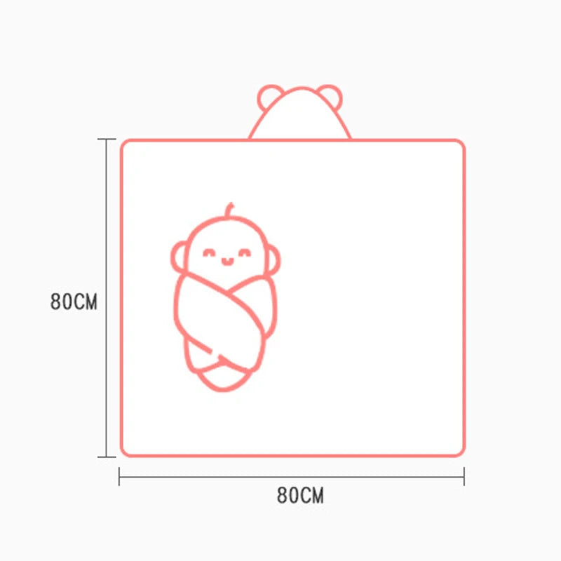 Cartoon Baby Bath Towel